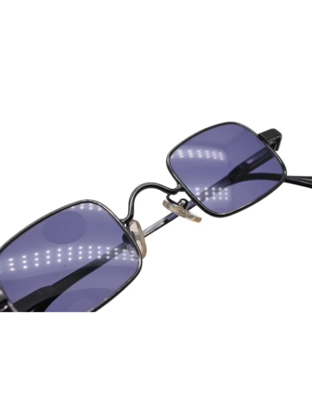 Chanel Square Sunglasses Eyewear 37 25 CC Logo Black